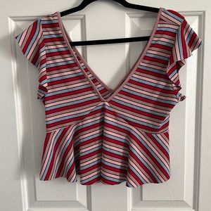 Peplum shirt